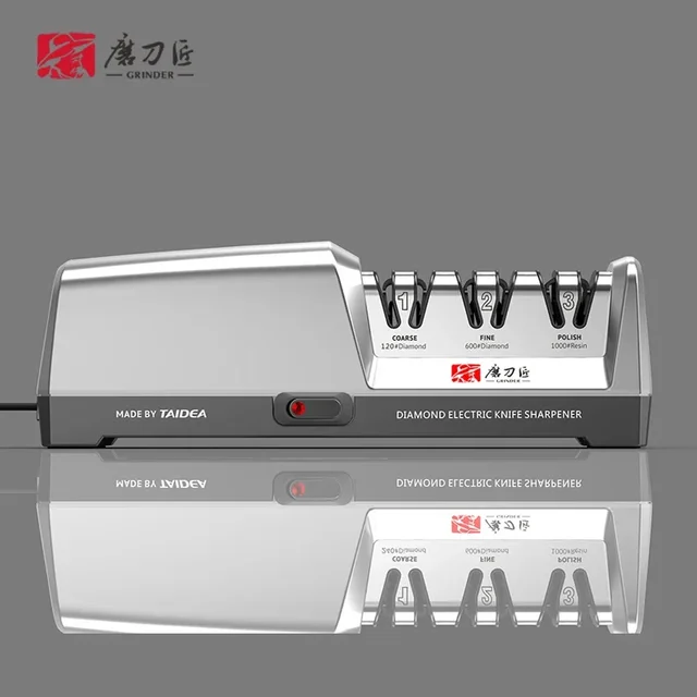 TAIDEA TG2302 Electric Knife Sharpener Professional Blade Eco-Friendly Kitchen Gadgets Ceramic Razor Blade CE/UEC IQSGS 2