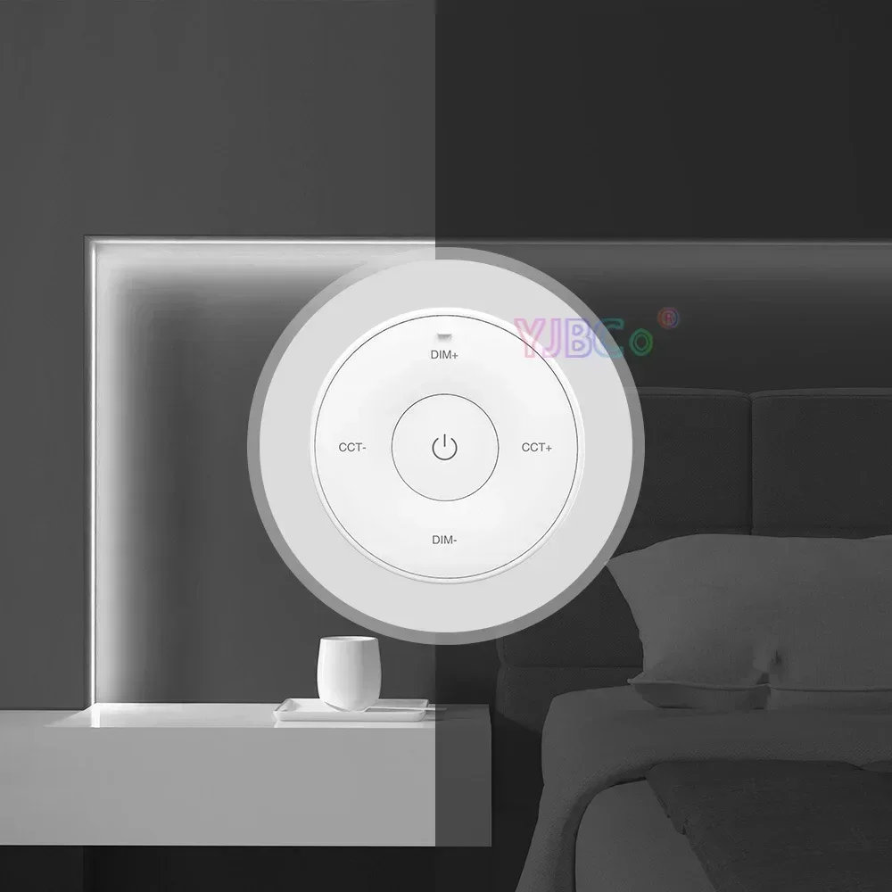 MiBoxer 86 sty single color Dimmer switch Color Temperature wireless 2.4G Mini Remote adjust LED light Bulb dimming Controller security surveillance mini hd 1080p camera remote control baby monitor magnetic rotation adjust install wireless netcam free app