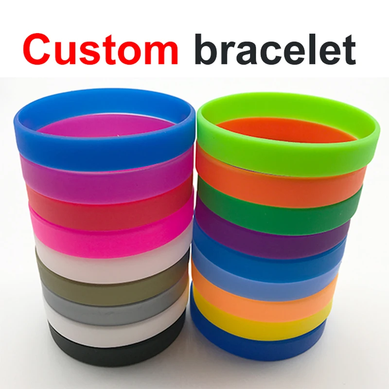 Hot Royal Blue 100% silicone Cheap Hand Bracelet Gift Hand Fashion Royal Blue Rubber Wristband Chains 5pcs/Lot