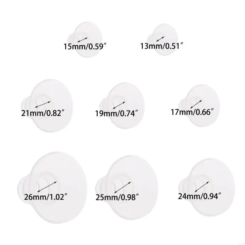 Y88D Breastfeeding Flange Insert Breastpump Part & Accessories for Small Nipple