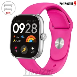 Soft Silicone Sport Wristband for Smartwatches - Premium Accessory Bracelet (Barbie powder 20)