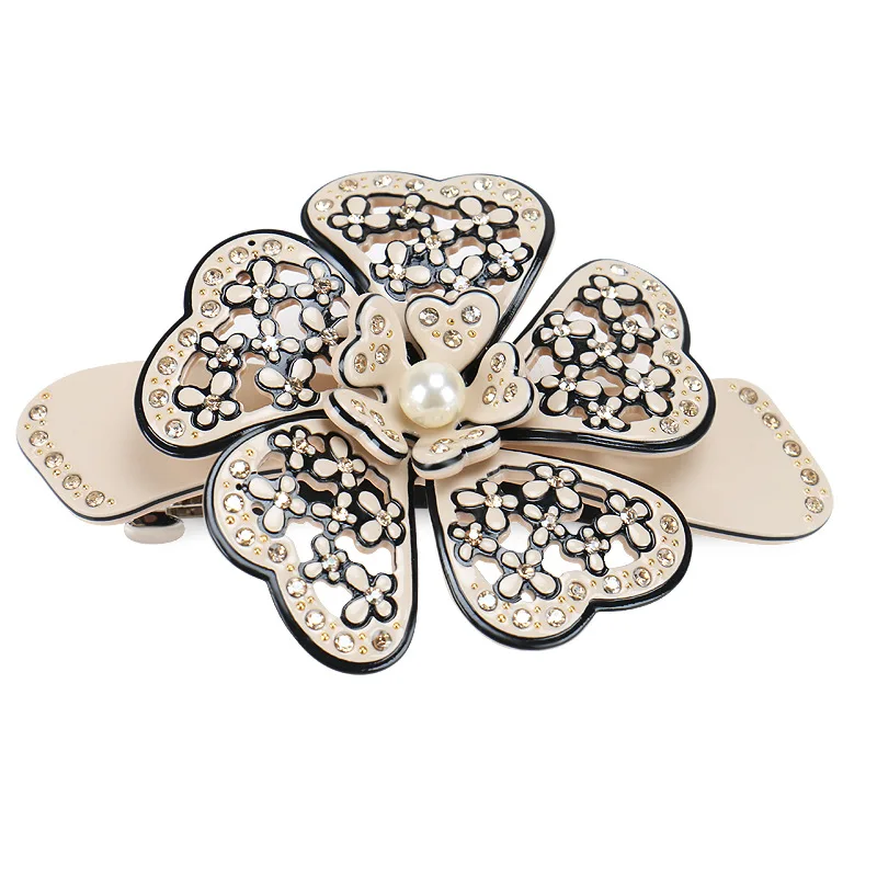 Elegant Camellia Flower Hair Clip Barrettes for Women Girls  display picture 2