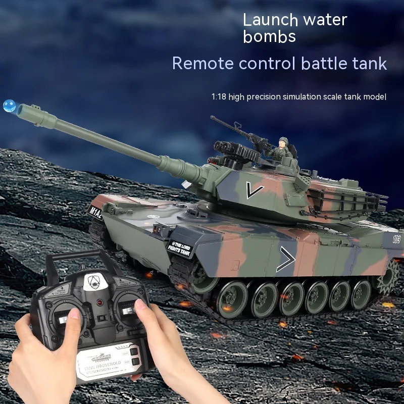 

Новый американский танк M1a2 автомобиль игрушка 1:18 танк с дистанционным управлением автомобиль с электрической зарядкой автомобиль с дистанционным управлением игрушка для мальчиков Рождественский праздничный подарок
