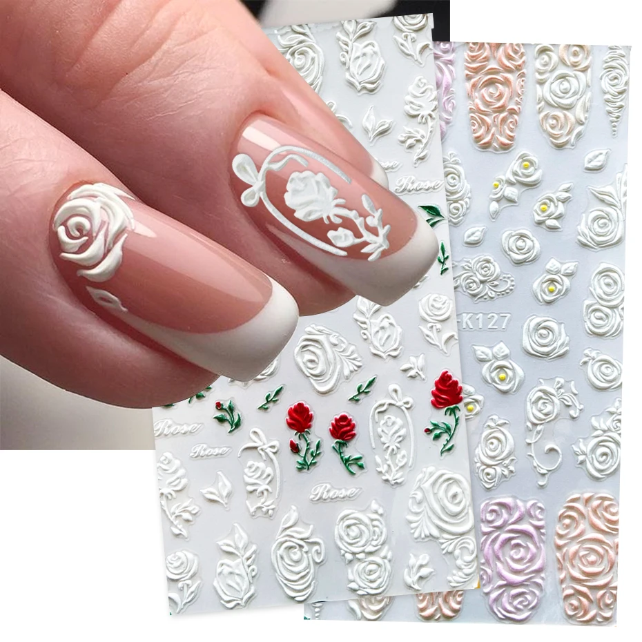 Rose Designer Megamix D065 - Nail Art Sticker — Glitz Accessories