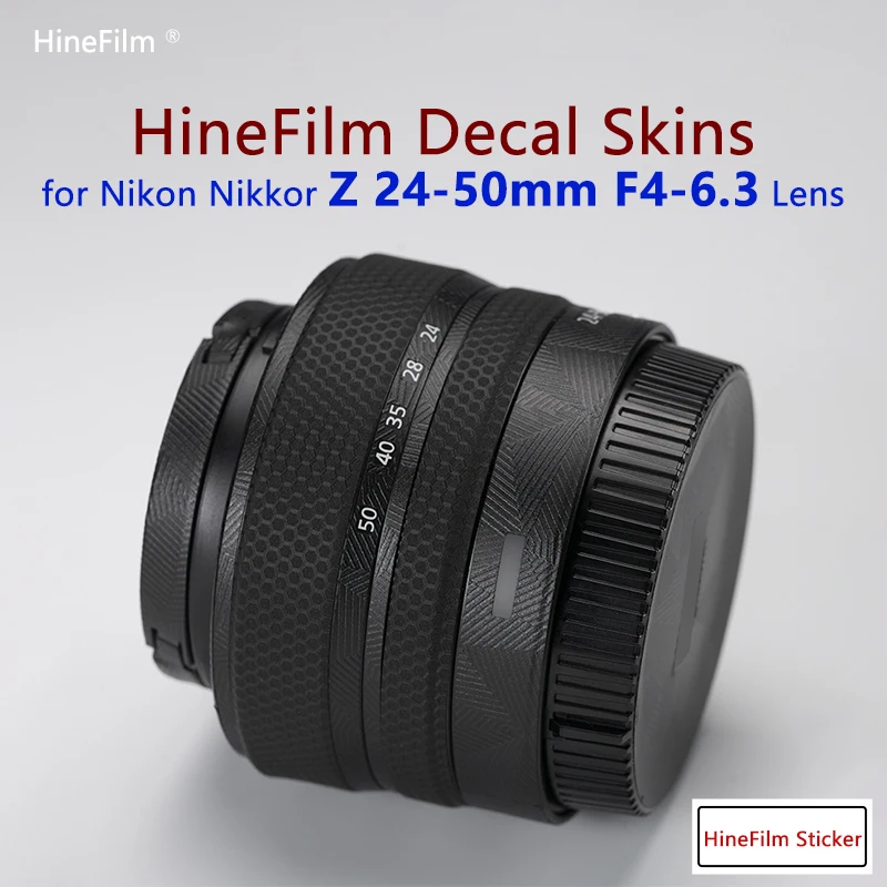 Nikkor Z24-50 Lens Premium Decal Skin Per Nikon Z 24-50Mm F4-6.3 Pellicola Protettiva Per Lenti Nikon2450 Adesivo Protettivo