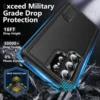 Case For Samsung Galaxy S25 Ultra S25 Plus S24 Ultra  Full Body 3 in 1 Shockproof Heavy Duty Anti-Scratch Rugged Kickstand Cover 3