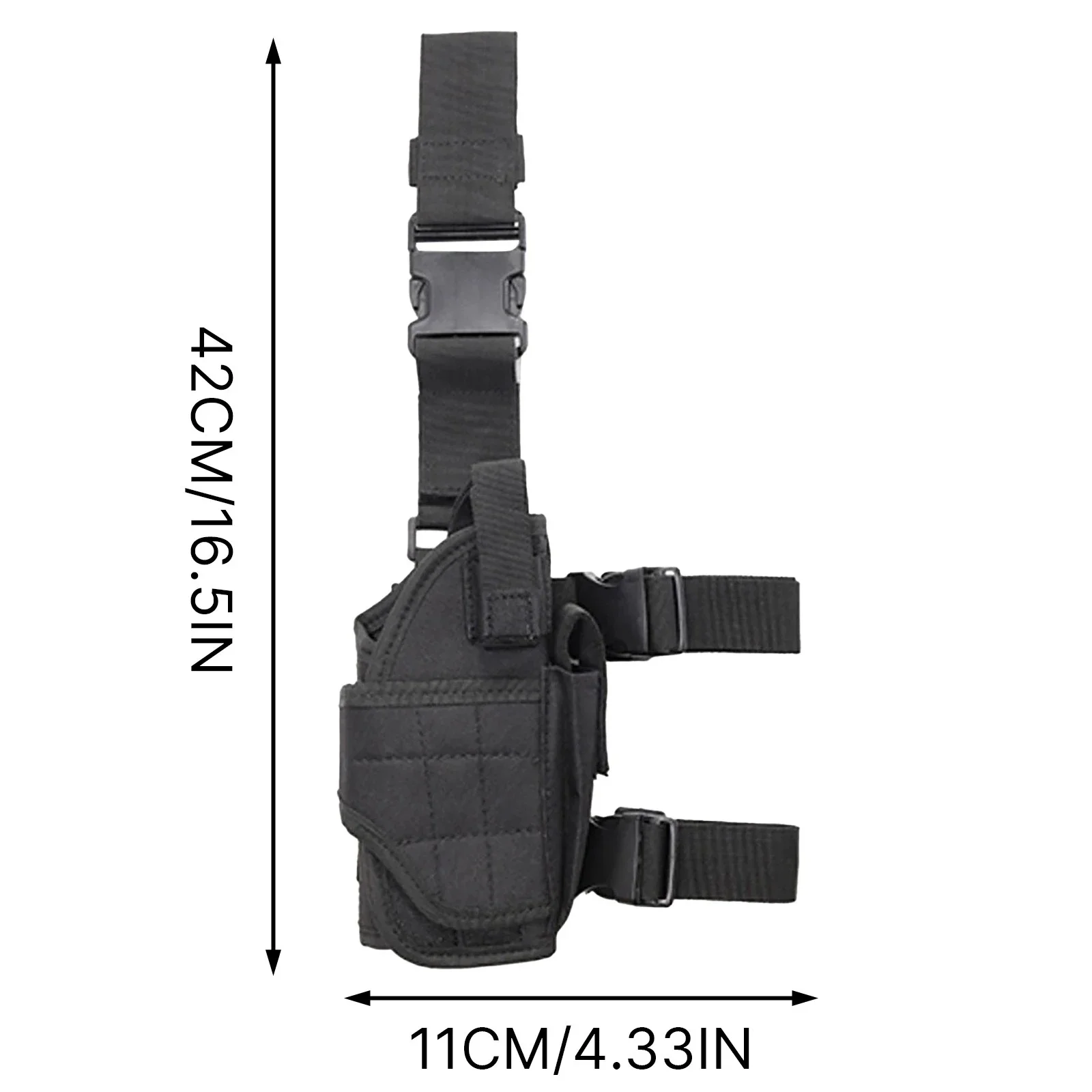 New CS Tactical Gun Holster Right Handed Tactical Thigh Pistol Bag Pouch Legs Harness For All Handguns Hunting Accessory