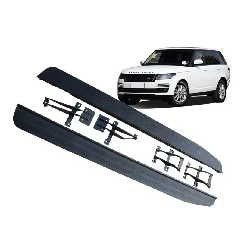 

Car accessory black anti-rust fixed step side pedal running board footstep bar for Land Rover Rang Vogue Sport 2006-2019