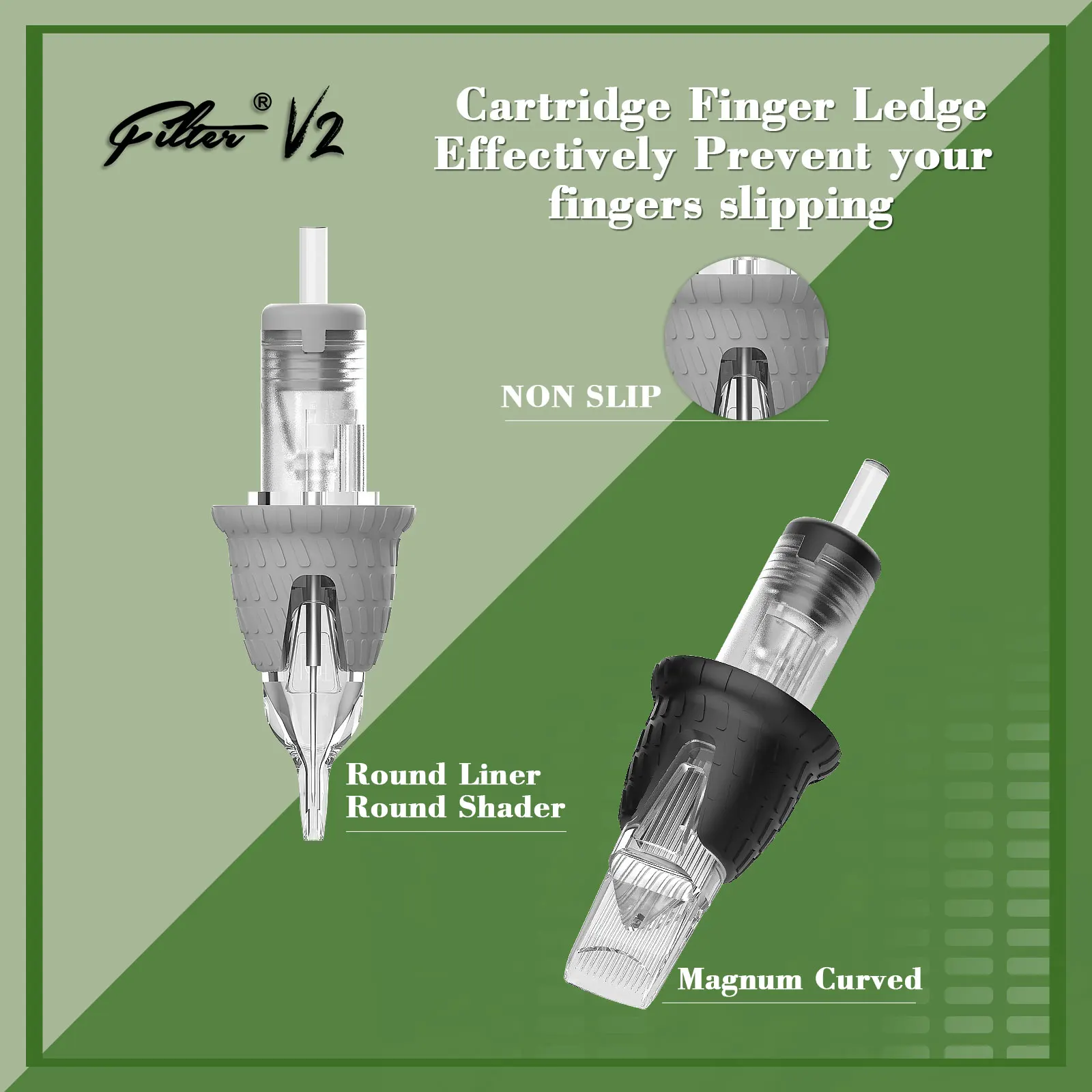 Agujas EZ Filter V2 Cartucho De Tatuaje Agujas Desechables Esterilizadas Seguridad Para