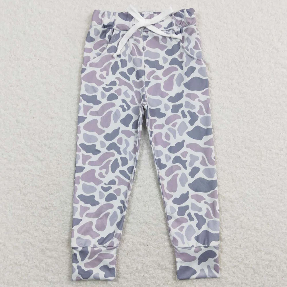 Hot Sale Kids Designer Clothes Boys Camo Southern Bottoms Pants Boutique Kids Clothes Girls Pants Boys Bottoms Boutique Clothing