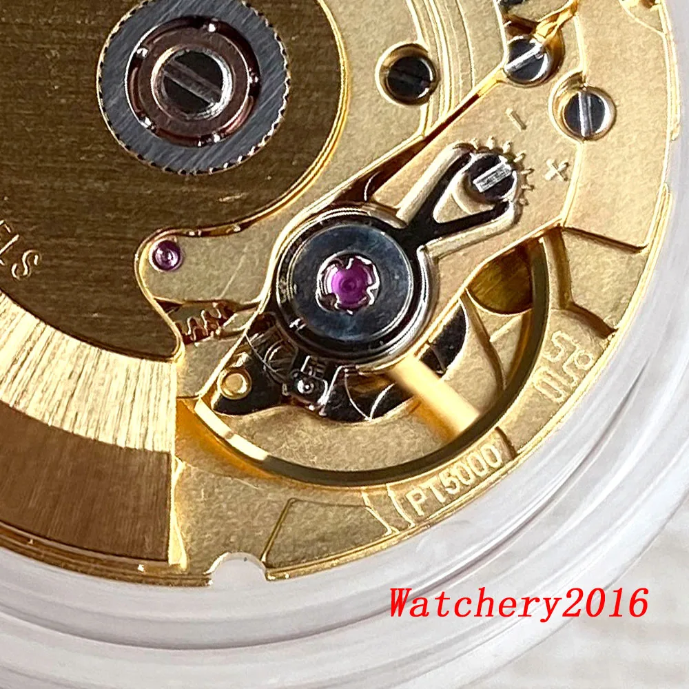Bliger Automatic Watch Movement Clone Eta2824 Frequencey White Date Wheel 25.6Mm * 4.6Mm 25 Gioielli Pt5000 28800