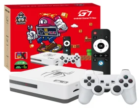 2 in 1 G7 TV Game BOX 2025 Android 13 Doppio sistema Giochi arcade 3D Lettore WIFI 6 Gamepad wireless G7 Console per videogiochi retrò