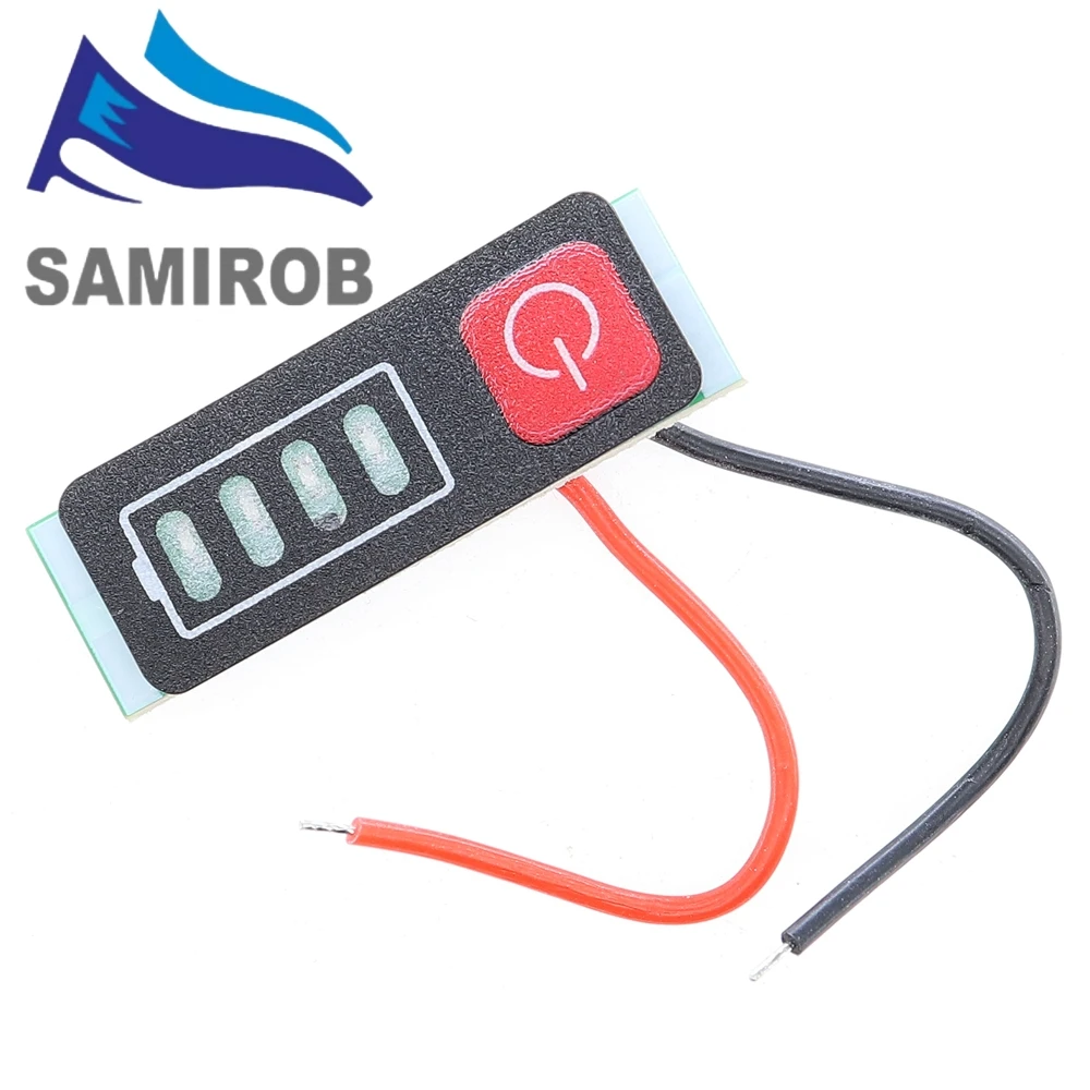 Battery capacity indicator for Makita lithium battery 5S 18V 21V electric drill screwdriver 18650 batteries LED display