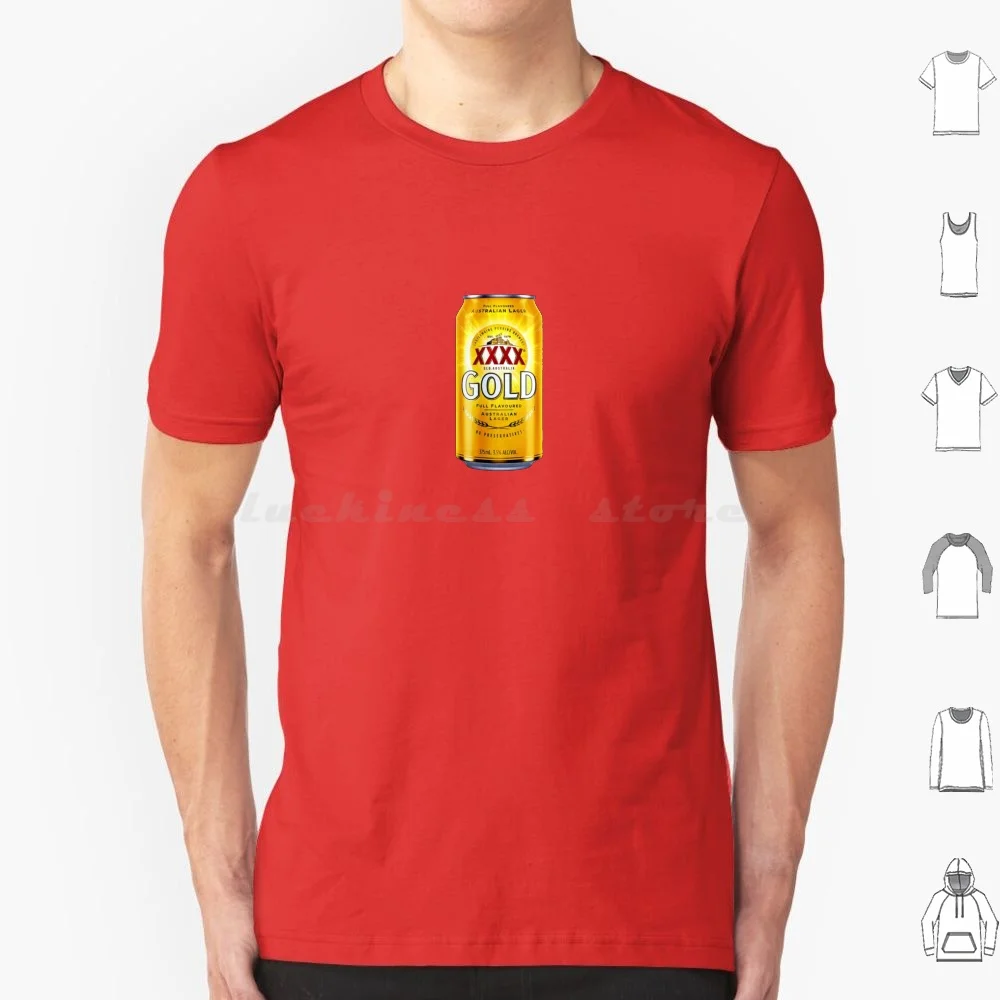 Bestseller Xxx Gold Can Logo T Shirt Cotton Uomo Donna Stampa Fai Da Te Aussie Australia Day Australian Beer Ale Australia Beer Can