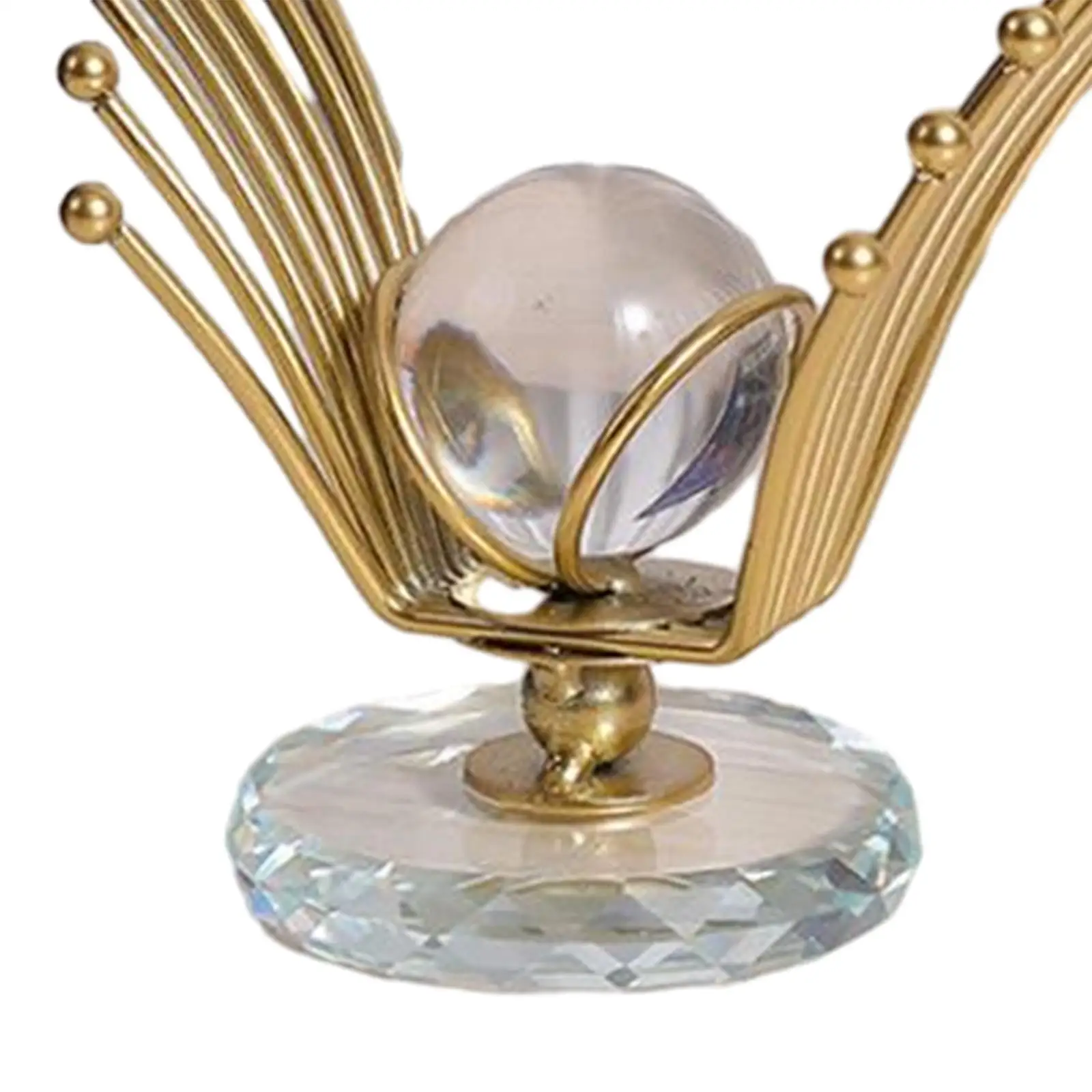 Sphere Ball Figurine Desktop Ornament for Living Room Table Centerpiece Desk