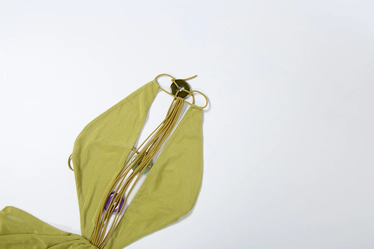 Sisterlinda Neckholder-Kleid für Damen mit Perlen, Rückenfreies Design, Schulterfreies, Taillenloses Abendkleid für Mitternachtsbankette und Partys, Modisches Langes Bodycon-Kleid – Detail 6