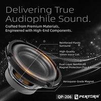 New upgraded 6.5 Inch Bass Speaker Subwoofer Max 200W, 88Db, 4ohm, High-Quality Universal Audio Accessory Suitable for Home and - Image 4