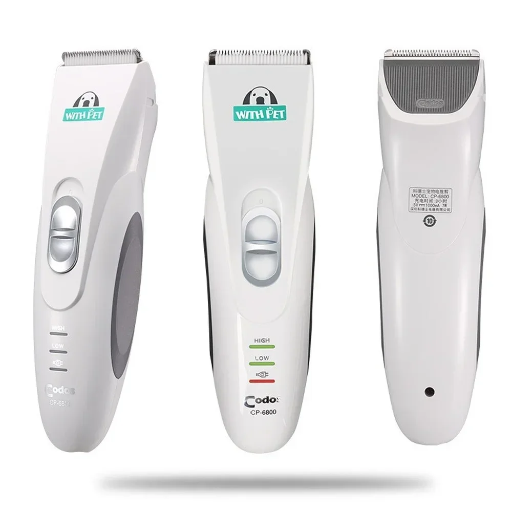 Codos CP6800 Rechargeable Cat Dog Hair Trimmer Electrical Hair Clipper Remover Cutter Grooming Dog Cut Machine