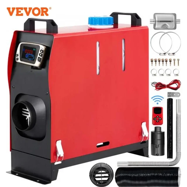 Vevor 5/8kw auto heizung diesel lufter hitzer 12v diesel heizung mit lcd  schalter schall dämpfer für auto lkw boot rv park diesel heizung -  AliExpress