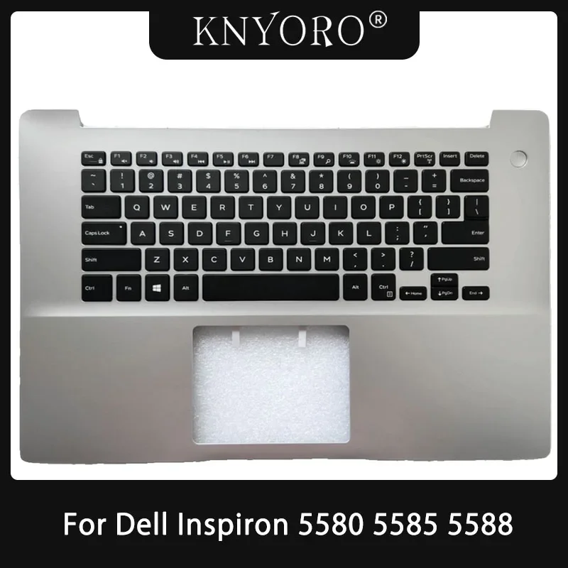 

Новая Бразильская Латиноамериканская Клавиатура для ноутбука Dell Inspiron 5580 5585 5588, подставка для рук, сменная клавиатура с верхней крышкой чехол 0XT01X