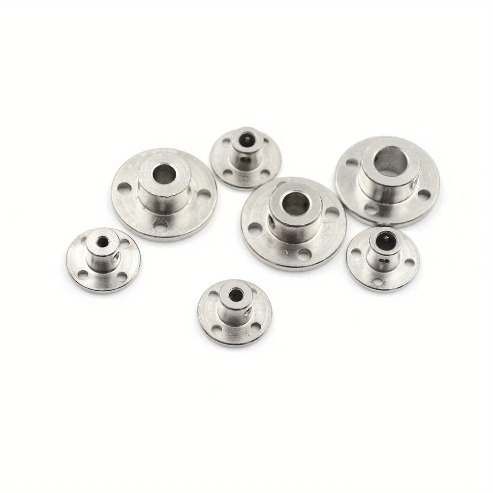 Flange Coupling Rigid Flange 6/ 8/ 10mm Coupling Guide Shaft Bracket For Car Model Airplane Model Ship Model DIY Accessories