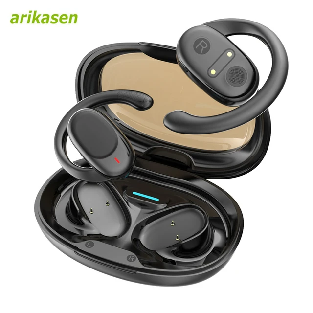 Auriculares inalámbricos con Bluetooth, audífonos pequeños con cancelación  de ruido, estéreo, versión en inglés - AliExpress