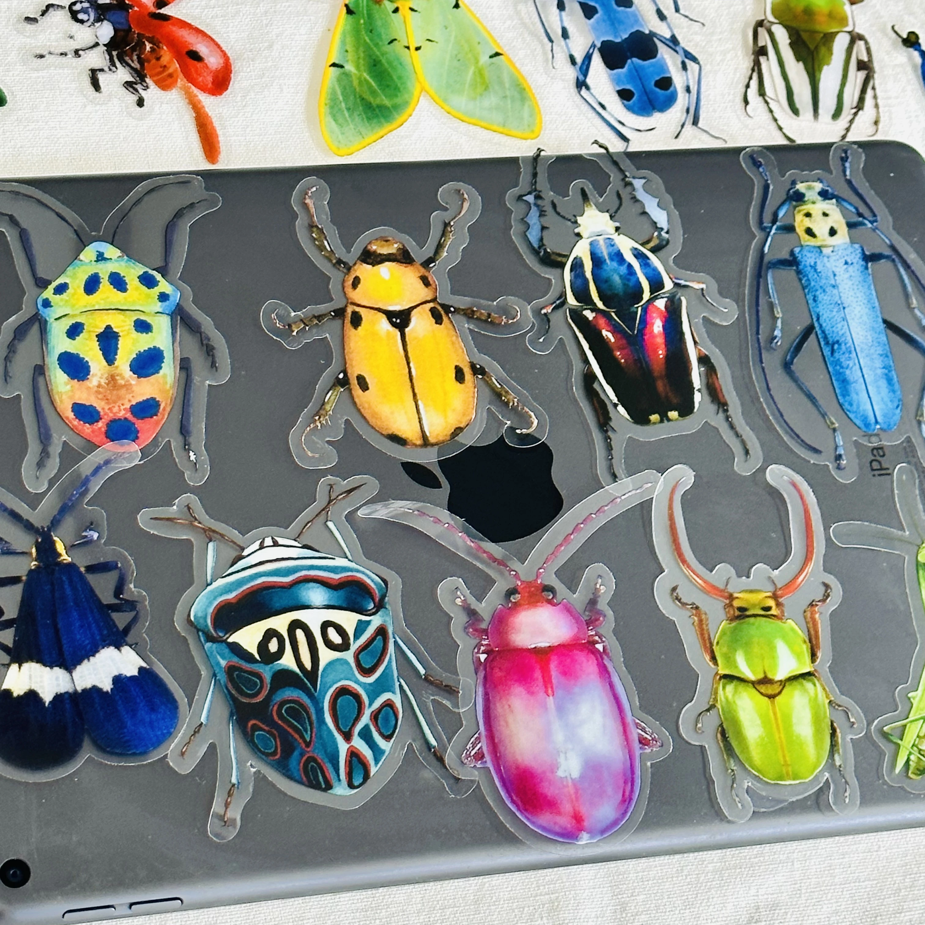 Description Picture 2 of item20PCS Vintage Crustacean Insect Specimen Sticker DIY Scrapbooking Journal Collage Phone Diary Photo Album Gift Decoration