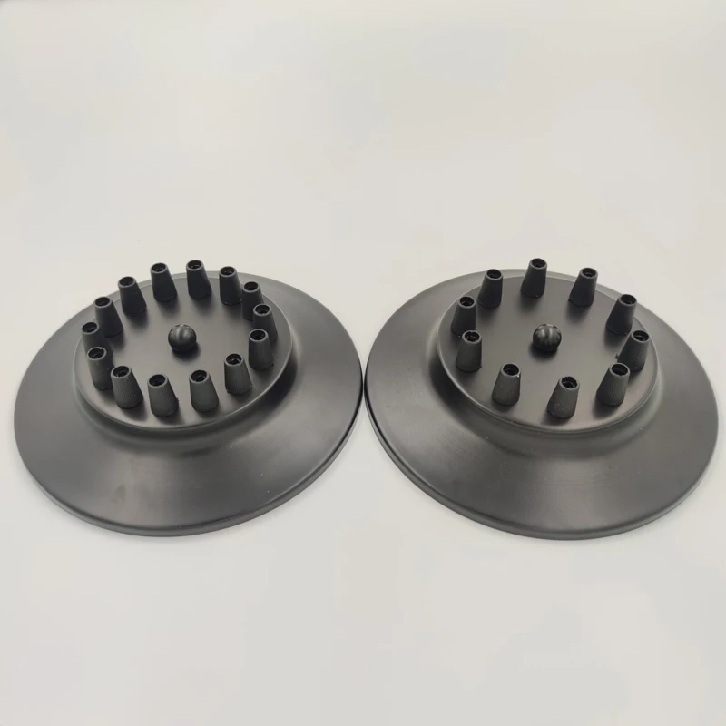 Ceiling Plate Vintage Round 20cm 3/6/14 Holes For Pendant Lamp DIY + Lock Wire Black 8 Head Lamp Base