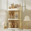 Makeup Storage Box Large Capacity Dressing Table Storage Rack Dust-proof Cosmetic Organizer Cosmetics Containe Drawer Organizer 2