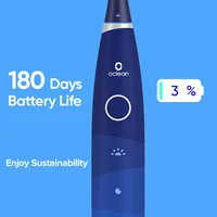 Oclean Flow Inteligentny Sonic Elektryczny Szczoteczka do zębów Zestaw Akumulator Automatyczne Ultradźwiękowy Szczoteczka do zębów Zestaw IPX7 Usg Dental Wybielacz 4