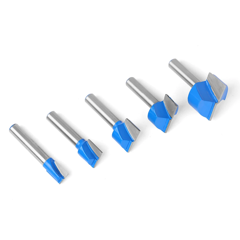 8mm Schaft 10-35mm Durchmesser Reinigung Unten Bit Gerade Router Bit Set Sauber Fräser Holzbearbeitung Power maschine Klar Bott – Detail 9