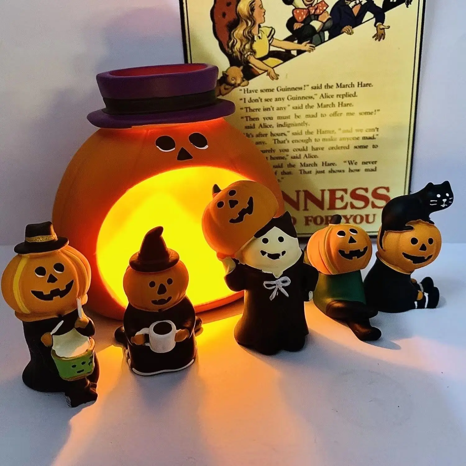 

Halloween Decole New Pumpkin Monster Toy Trendy Puppet Table Decoration