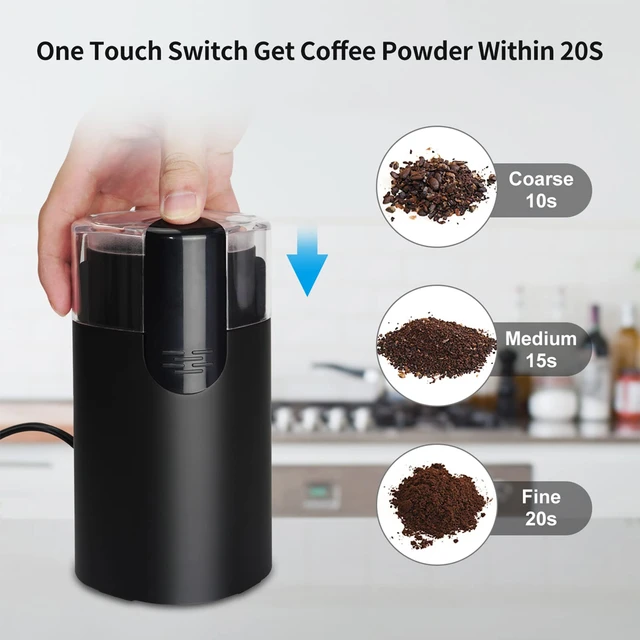 Coffee Grinder Electric Coffee Bean Grinder Machine Rechargeable Blender  And Grinders For Kitchen Espresso Spice Herb Grinder - AliExpress