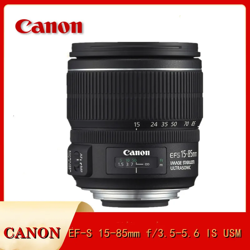 Canon EF-S 15-85 мм f/3 5-5 6 IS USM объектив для EOS 1300D 650D 600D 700D 60D 70D 80D 7D 7D2 T3i T5i T6 |
