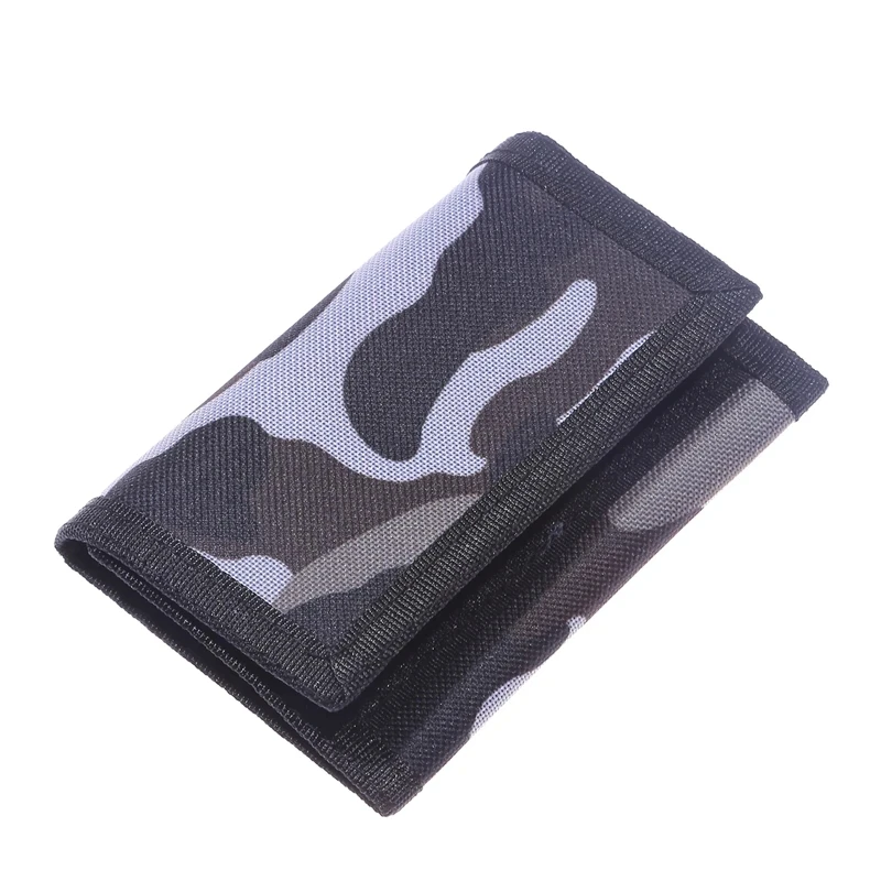 Nylon Trifold Casual Wallet for Male Men Women Young Novelty Money Bag Purse  Zipped Coin ID Card Holder Pocket Kids - AliExpress