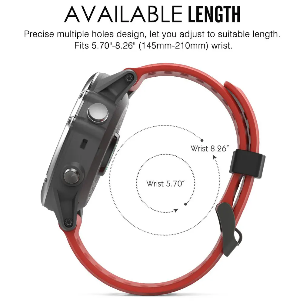 Garmin Fenix 3  26mm ʺ ߿  Ǹ ð  Garmin Fenix 3HR Ʈ  26mm ð Ʈ,  ո 