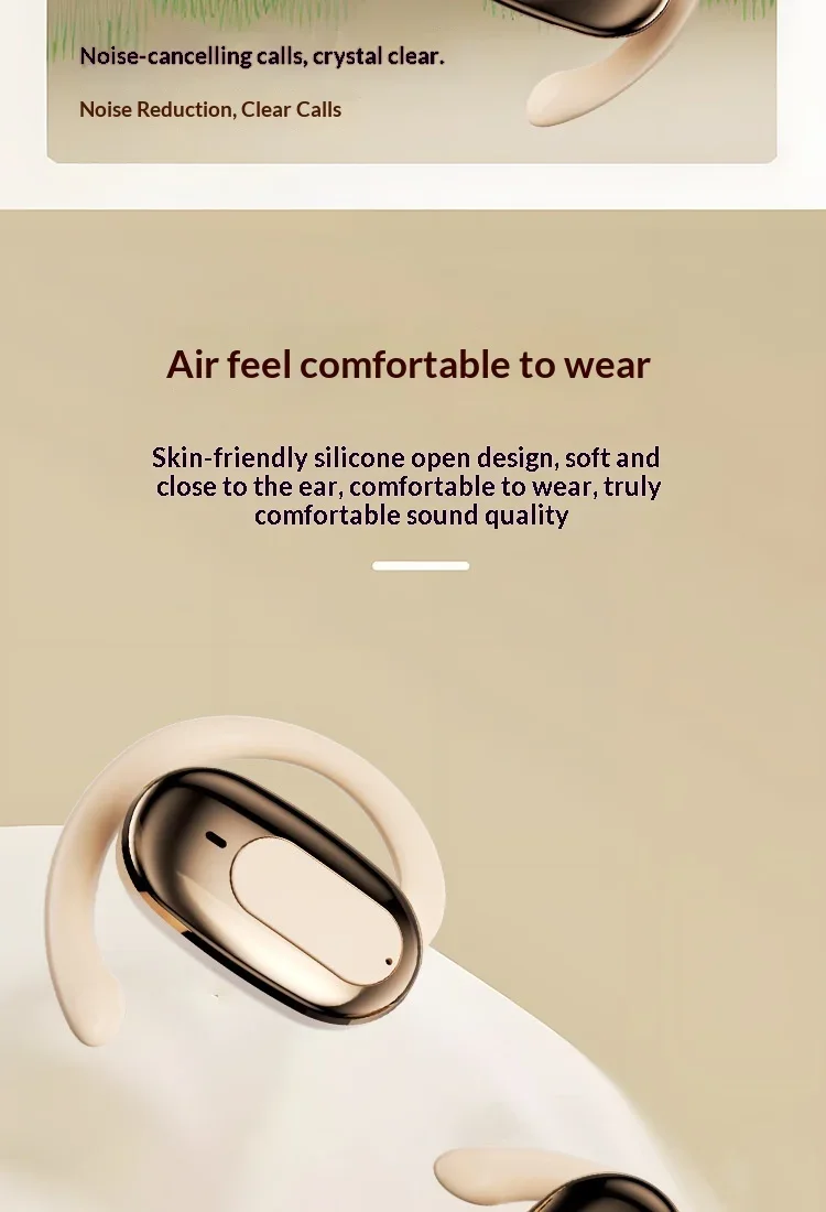 Wireless Bluetooth Earbuds Long Battery Life Noise Cancelling_voghion.com