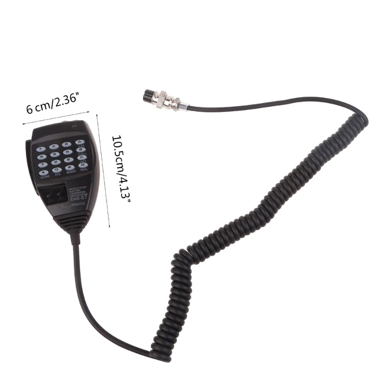 Dropship Microphone For Alinco DR03 DR06 DR135 DR235 DR435 DR635 Keypad Mic Speaker