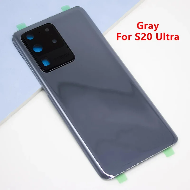 Premium Battery Back Cover Rear Door Housing with Camera Lens - Replacement Parts