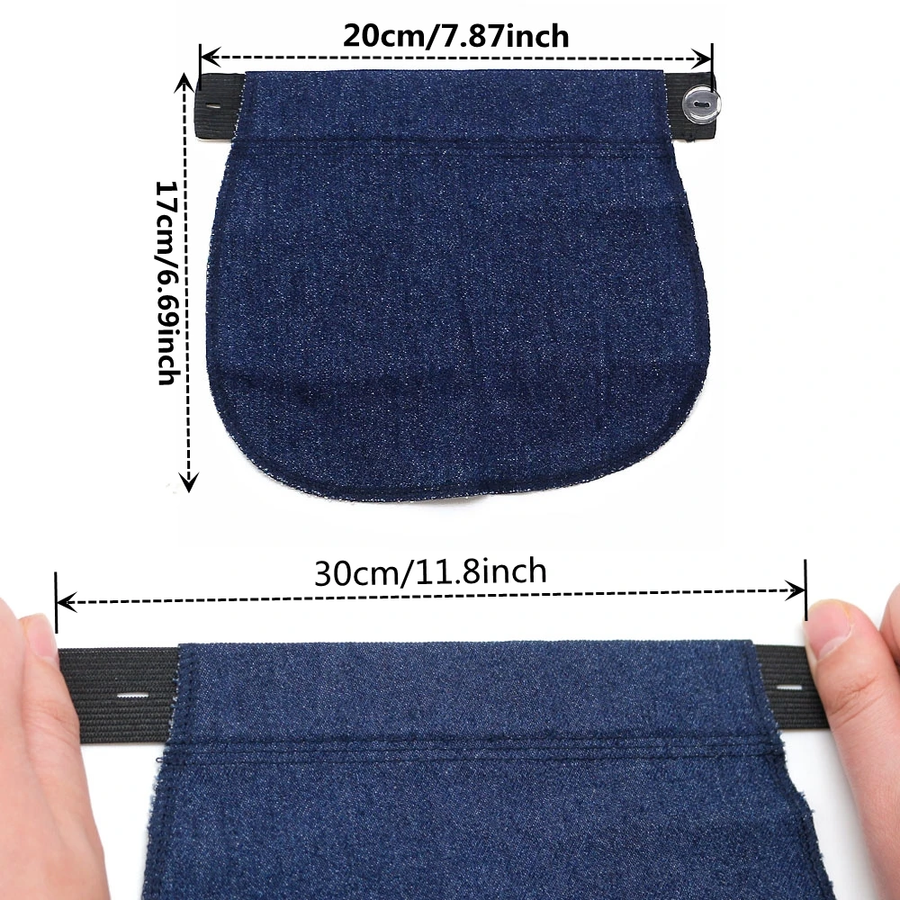 2 PCS Maternity Pants Extender Adjustable Pregnancy Waistband Extender For  Pregnancy Women Trouser Extender No Sewing Require