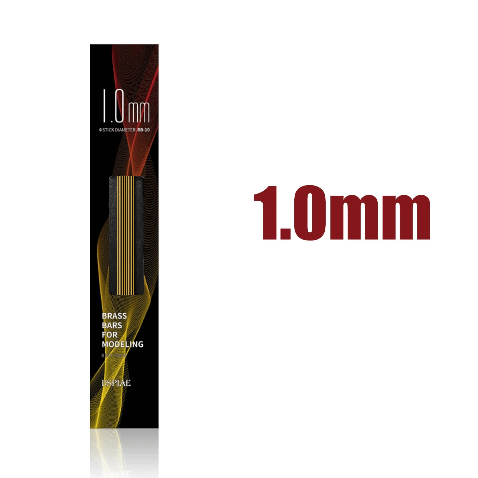 Dspiae BB(05-30) Serie Messingstäbe für Modellbau 0,5mm 1,0mm 1,5mm 2,0mm 2,5mm 3,0mm Goldqualität Bleifreie Massivmessingstangen – Detail 9