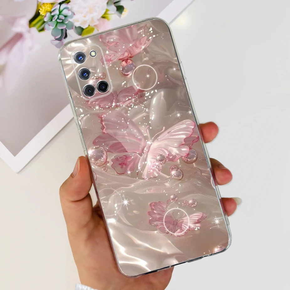 Cute Fashion Painted Clear Silicone Phone Case - Soft Protective Cover