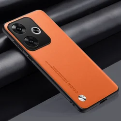 Ultra-Durable Silicone Shockproof Phone Case - Premium Back Cover & Bumper Protection for Redmi Note12 Turbo (Orange)