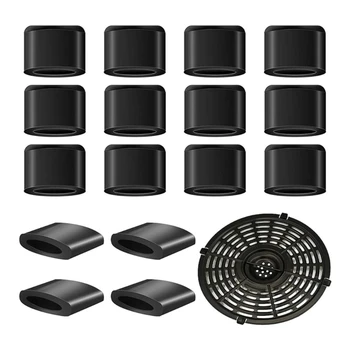 Air Fryer Grill Plate Profession Kitchen Rubber Feet Tips Bumpers Silicone Tabs Corner Guards Non-slip Scratch-resistant 1
