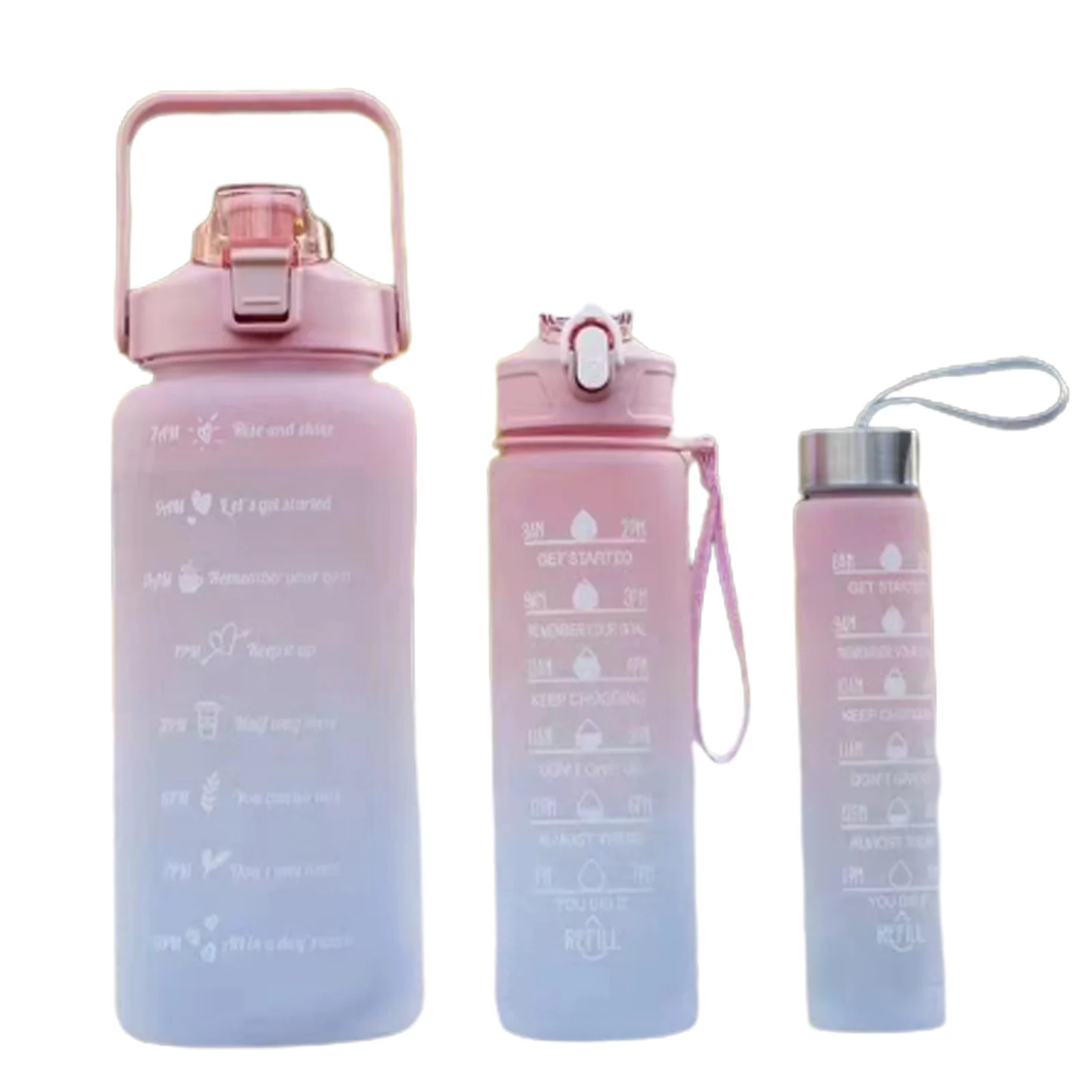 

Мотивационная Спортивная бутылка для воды большой емкости с маркером времени и временем для питья для фитнеса и активного отдыха