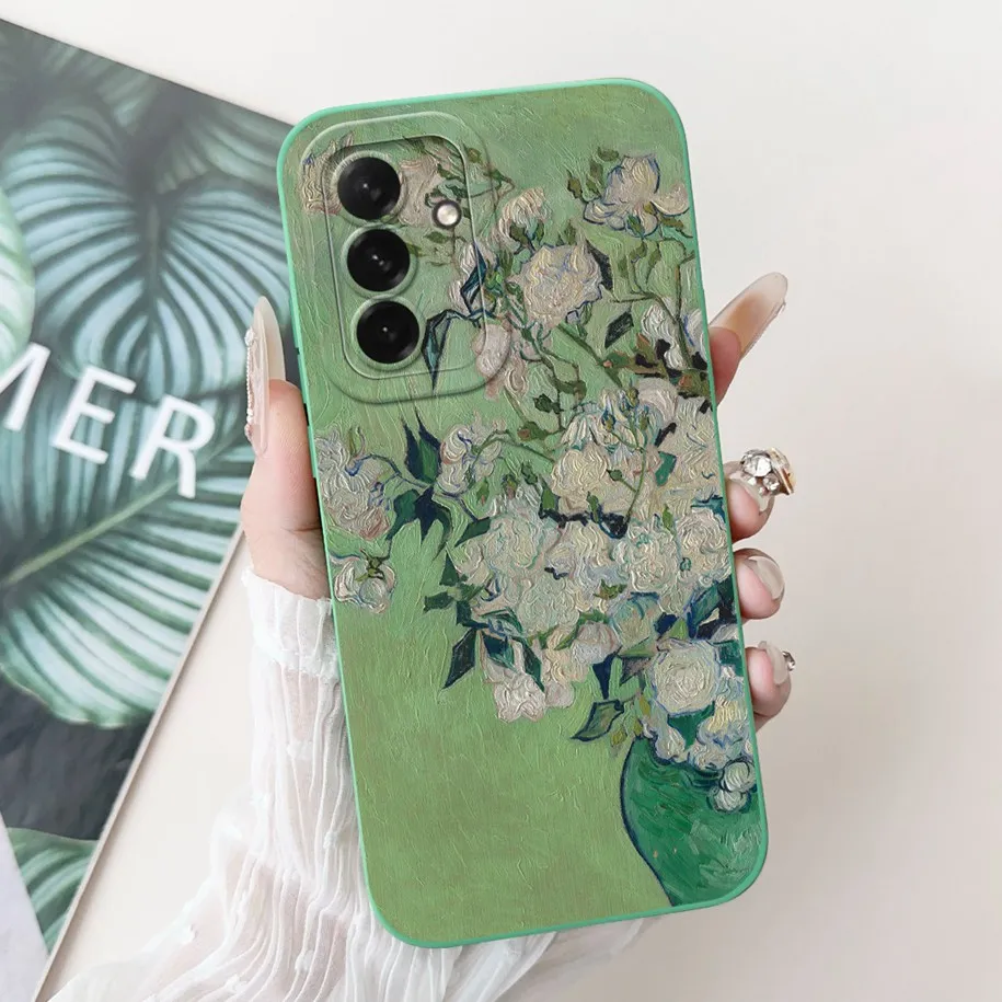 Floral Shockproof Soft Bumper Phone Case - Flower Design Cover