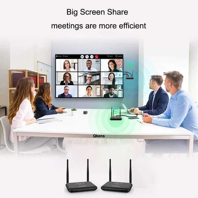 무선 전송 디스플레이 어댑터 HDMI 익스텐더 비디오 송신기 수신기 PS5 카메라 PC에서 TV 모니터로 화면 미러링