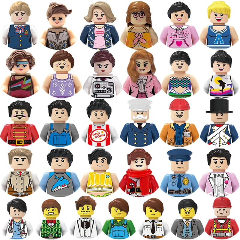 

Конструктор детский «городские фигурки»