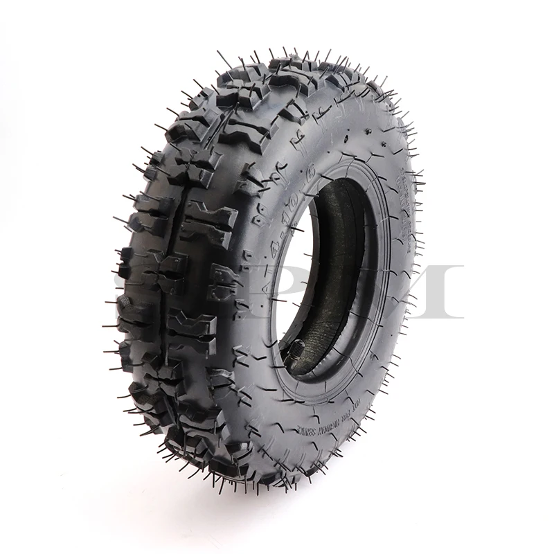 6 inch Tires Front 4.10-6 Rear 13x5.00-6 inner and outer tube For 47cc 49cc Small ATV Go Kart Mini Quad Bike Snowmobile Parts tyre inner tube