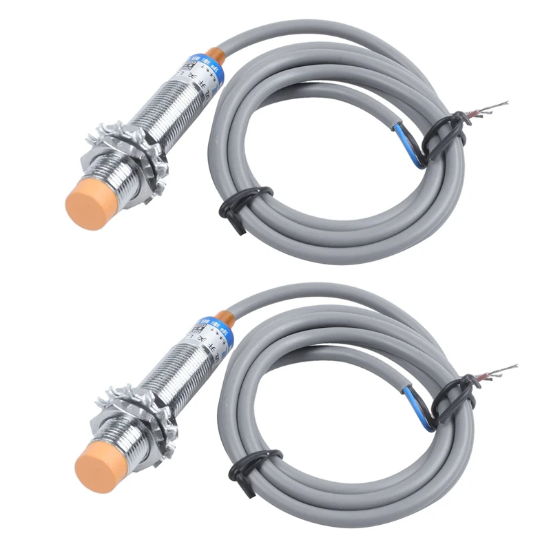 

2X DC6-36V 300MA NPN NO 3-Wire 4Mm Tubular Inductive Proximity Sensor Switch LJ12A3-4-Z-BX